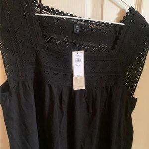 Banana Republic Black Sleeveless Tank Top